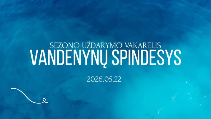 “Vandenynų spindesys” Sezono uždarymo vakarėlis