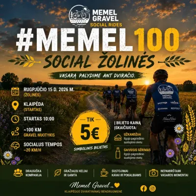 #MEMEL100 - SOCIAL ŽOLINĖS