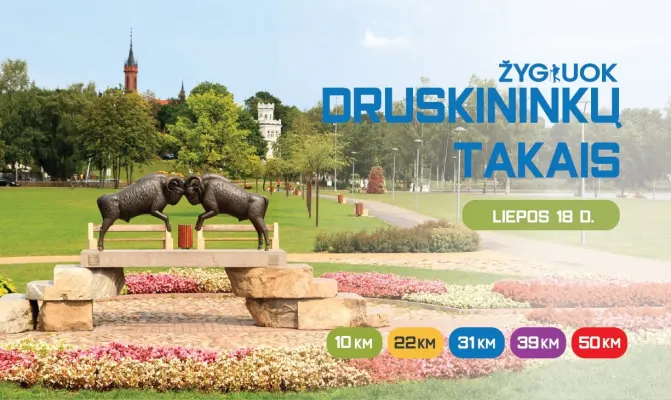 ŽYGIUOK DRUSKININKŲ TAKAIS