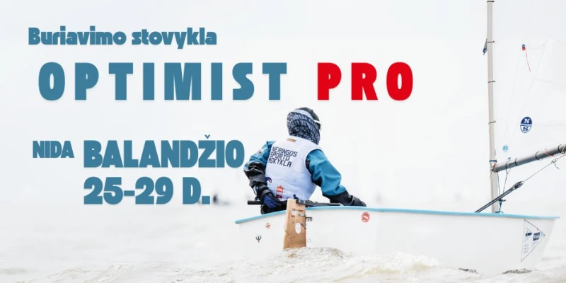Buriavimo stovykla OPTIMIST PRO