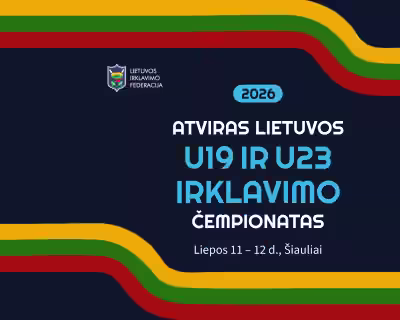 Atviras Lietuvos U19 ir U23 irklavimo čempionatas