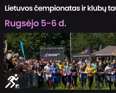 2026 m. Lietuvos OS bėgte čempionatas vidutinėje trasoje ir Lietuvos klubų taurė