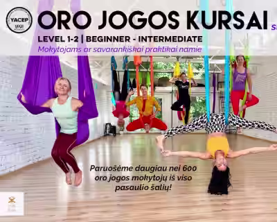 Oro Jogos Kursai Level 1-2 su CamiyogAIR (LT) | 30-oji laida