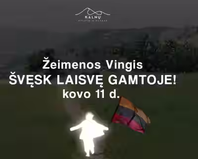 🇱🇹 Švęsk laisvę gamtoje – su nuotykiu ir pirties šiluma!