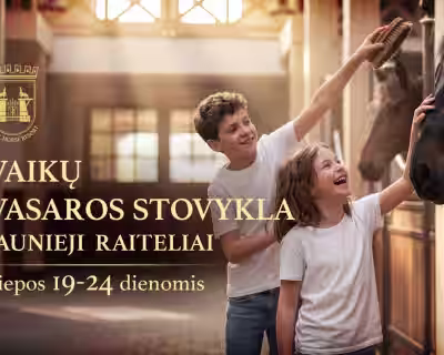 🌿Vaikų vasaros stovykla || Jaunieji raiteliai 🐎