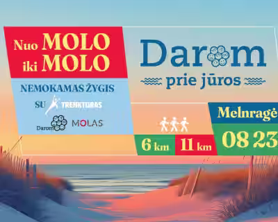 Nemokamas žygis pėsčiomis „Nuo MOLO iki MOLO“