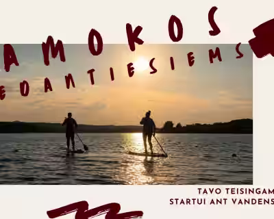 SUP pamokos Kaune