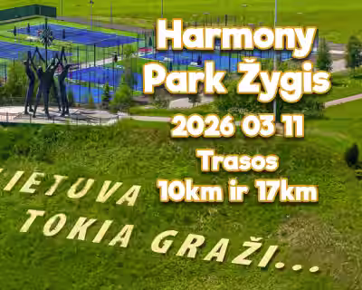 Harmony Park žygis Lietuvos nepriklausomybės atkūrimo dienai paminėti