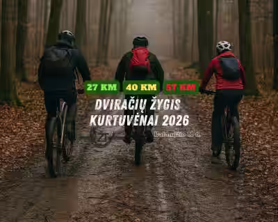Dviračių žygis Kurtuvėnai 2026