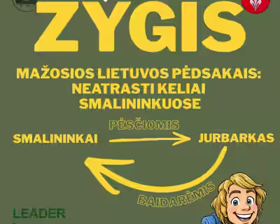 Žygis Mažosios Lietuvos pėdsakais: neatrasti keliai Smalininkuose