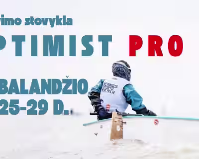 Buriavimo stovykla OPTIMIST PRO