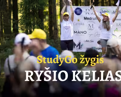 StudyGo žygis ,,RYŠIO KELIAS“