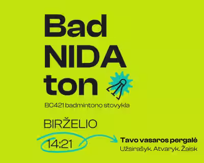 badNIDAton | Birželio 14-21