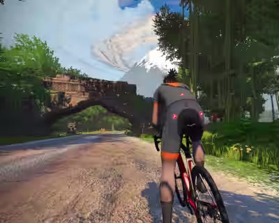 Zwift GRAVEL MODE | Flatland loop