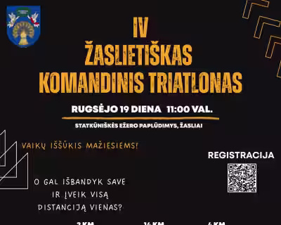 Žaslietiškas komandinis triatlonas 2026