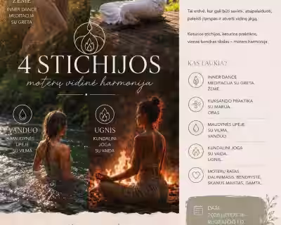 Stovykla moterims “4 stichijos”