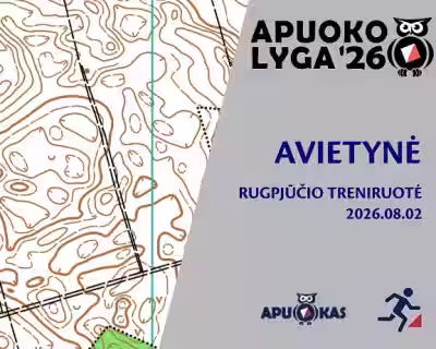 Apuoko lyga 2026. Rugpjūčio treniruotė