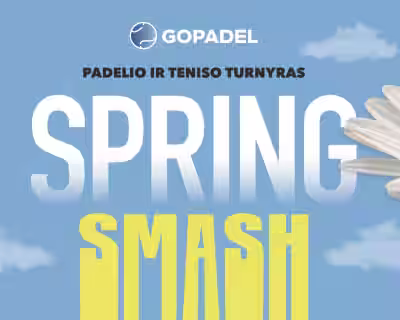🌱🎾 Pavasario turnyras – GO Padel Spring Smash 🎾🌱