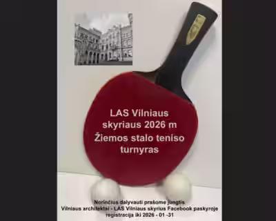 Architektų Žiemos stalo teniso turnyras