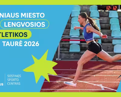 Vilniaus miesto lengvosios atletikos taurė 2026