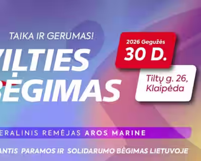 Vilties bėgimas 2026