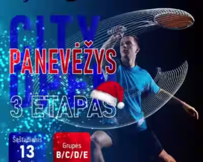 PANEVĖŽYS CITY OPEN BADMINTONO LYGOS NUOSTATAI