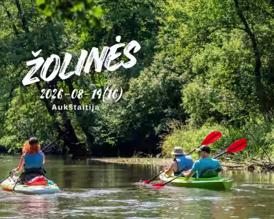 "Žolinės"- Baidarių/SUP🛶 ir 🥾 žygis