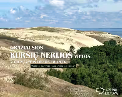 Vasaros ŽYGIS: gražiausios Kuršių Nerijos vietos