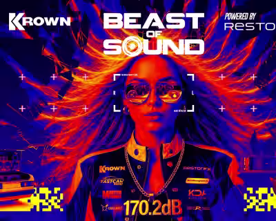 BEAST OF SOUND x dB Drag Racing atvyksta į Krown Kaunas Autoshow 2026 