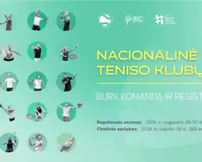 Nacionalinė teniso klubų lyga 2026 