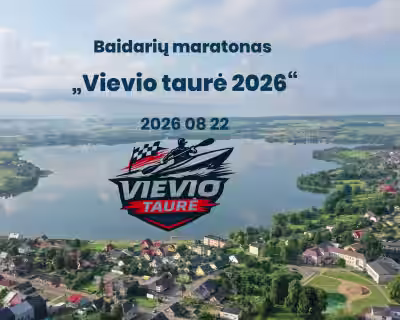 Baidarių maratonas - „Vievio taurė 2026“ 