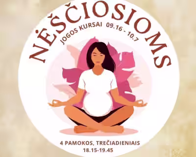 Kursai „JOGA NĖŠČIOSIOMS”