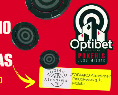 Pokerio turnyras MOLĖTUOSE