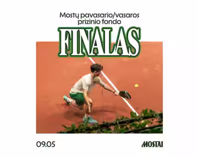 Mostų prizinio fondo FINALAS l 09.05