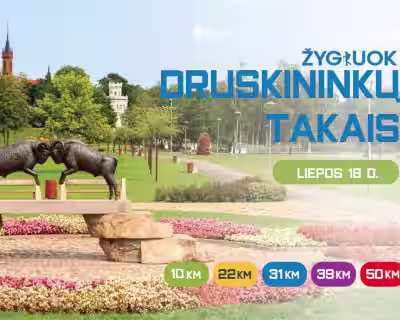 ŽYGIUOK DRUSKININKŲ TAKAIS