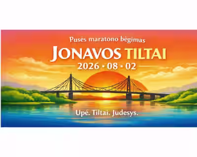 5-asis pusės maratono bėgimas JONAVOS TILTAI