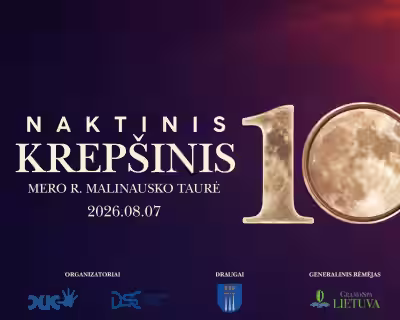Naktinis krepšinis 2026 | 10-asis turnyras