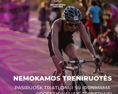 Naktinis moterų triatlonas 2026