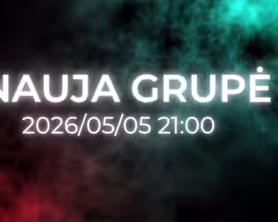 Nauja pradedančiųjų bachatos šokių grupė 05/05