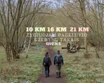 Žygiuojam Pageluvio ežerynų takais