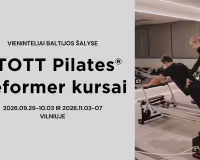 STOTT Pilates® Reformer Trenerių Kursai | Vilnius