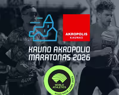 Kauno "Akropolio" maratonas 2026