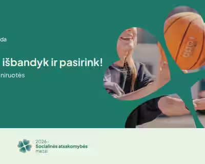 Atviros sporto treniruotės vaikams ir jaunimui