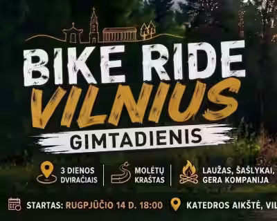 Bike Ride Vilnius gimtadienis
