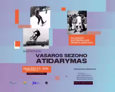Palangos skatepark vasaros sezono atidarymas