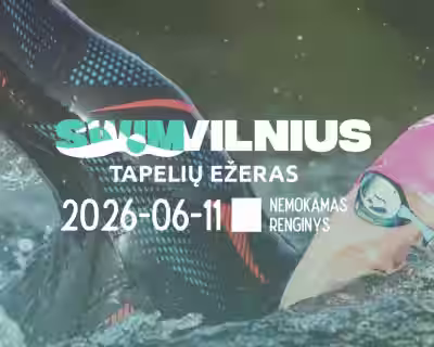 Swim Vilnius | Tapeliai | Vilniaus akvatlonas