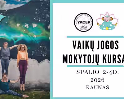 Yoga Zoo - Vaikų Jogos Mokytojų Kursai Spalio 2-4d. | KAUNAS