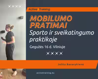 Mobilumo pratimai sporto ir sveikatingumo praktikoje