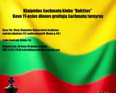 Greitųjų šachmatų turnyras