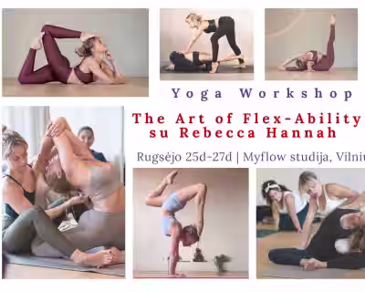 Yoga Workshop: The Art of Flex-Ability su Rebecca Hannah